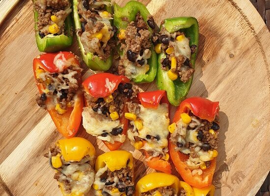 Easy Low Carb Bell Pepper Nachos